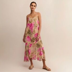 Z Supply Benson Ula Tropical Midi Dress 
XS~NWT